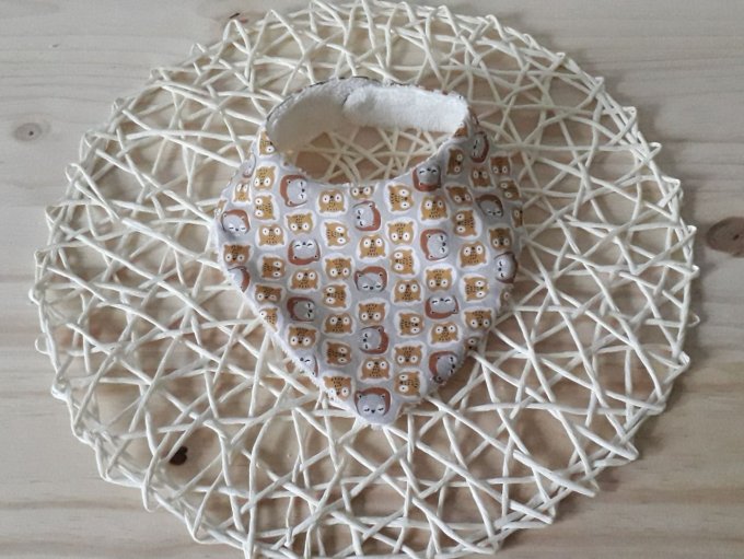 Bavoir bandana bébé mixte taille 0-12 mois